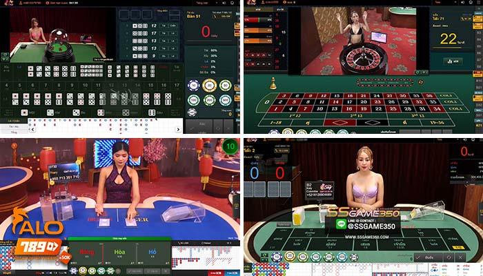 Một số trò chơi hấp dẫn tại Casino ALO789