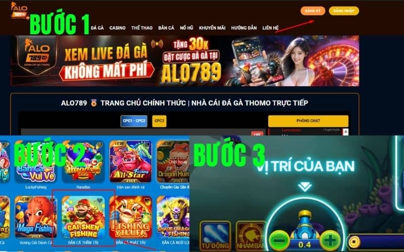 3 bước để tham gia bắn cá Thần Tài tại ALO789 cực đơn giản 3 bước để tham gia bắn cá Thần Tài tại ALO789 cực đơn giản