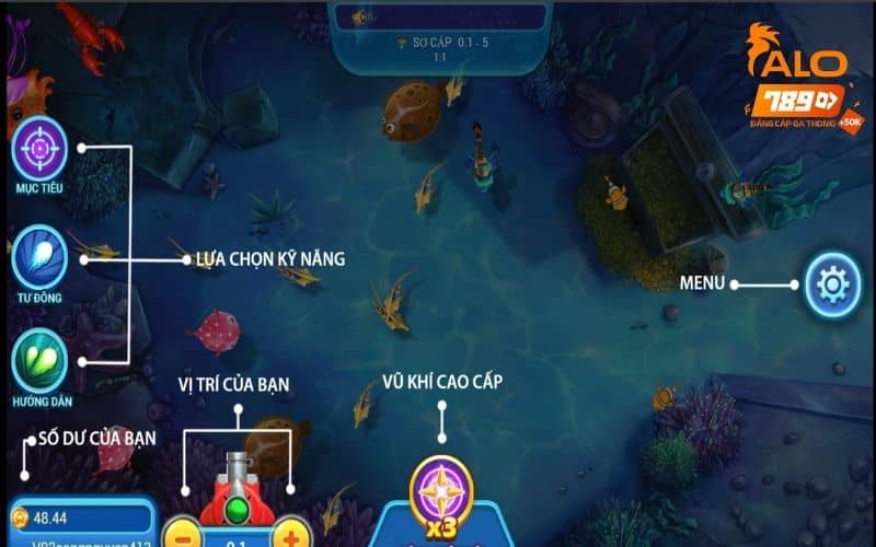 Giao diện Huyền Thoại Bắn Cá mang đến trải nghiệm mượt mà